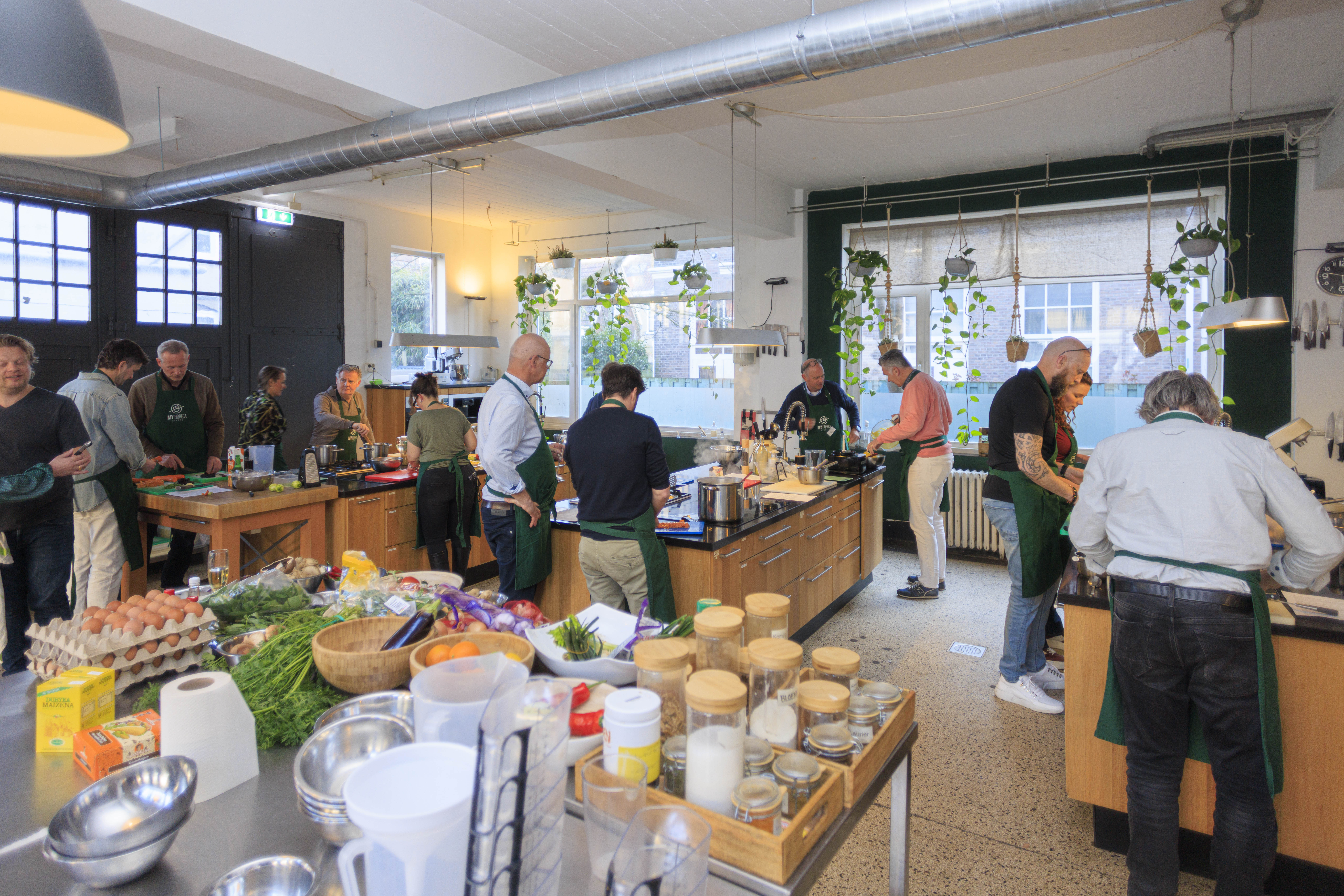 kookeilanden teamuitje MY Horeca