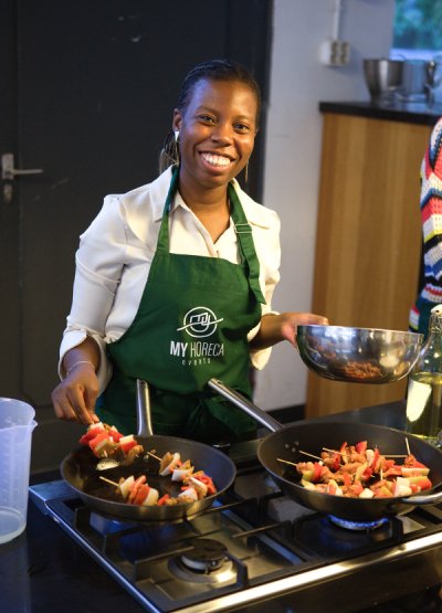 Teamuitje Den Haag samen koken
